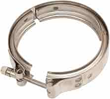 4.25 inch V-Band Clamp SEW4I25TBTR with SS 316 Castled machined self locking nut for upto 800 degree temperatures